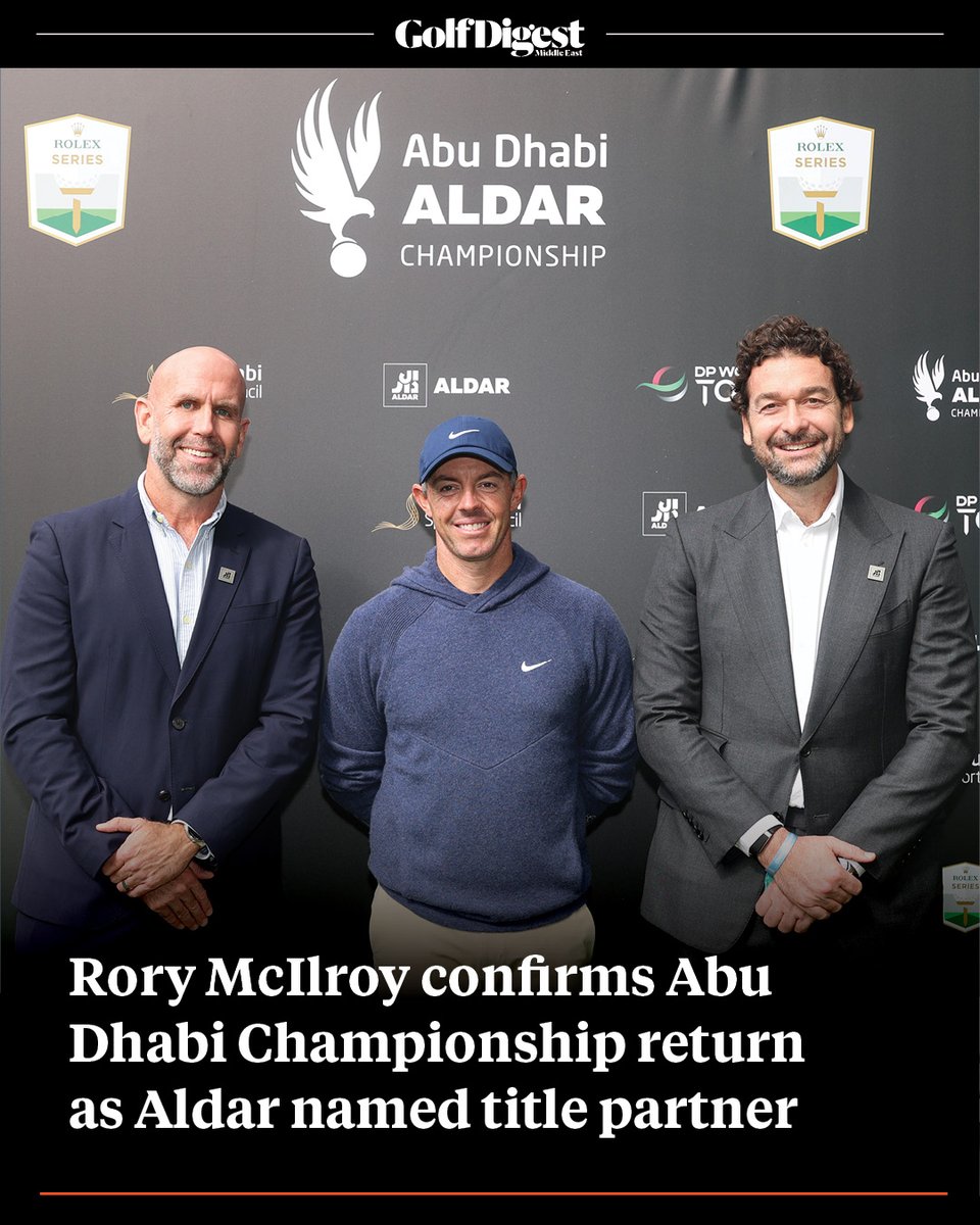 GolfDigestME's tweet photo. Find out more: https://t.co/1krwoLYM4I

@McIlroyRory @DPWorldTour @ADGolfChamps @YasLinksGC https://t.co/lRkid3sH7k