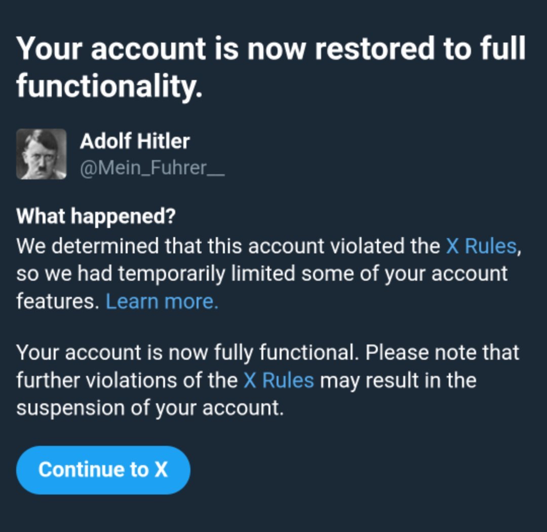 Mein_Fuhrer__'s tweet photo. I'm back https://t.co/yLVzaoHrob