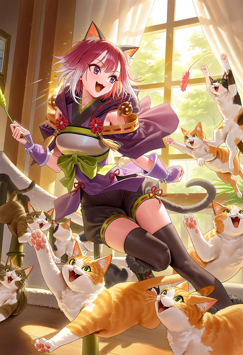 waifu89743's tweet photo. ねことあそぶタマキ

#プリコネR #프리코네R #タマキ https://t.co/vdQ58cBbHe