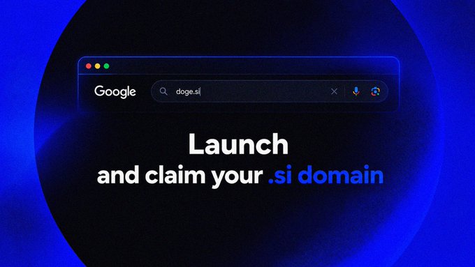 launchwithdotsi's tweet photo. You can now launch your tokens and claim directly the .si domain via our website.

https://t.co/TUsxzV2LQl https://t.co/QYq9G5jZwh