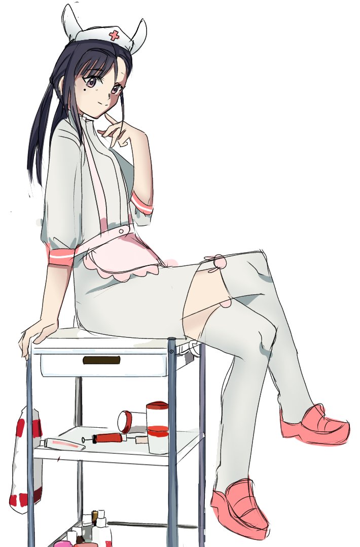 MilkyZozo's tweet photo. Bunny nurse Yuno 😳#milgram #yunokashiki #02_m https://t.co/0hH20DgtDw
