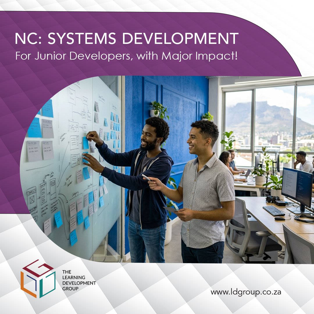 TheLearningDev1's tweet photo. A solid IT foundation needs more than one skill. Our NC in IT Systems Dev combines programming, systems analysis, customer handling and communication credits in one MICT SETA-accredited award. https://t.co/GC3GjbokRA
#SystemsDevelopment #ITQualifications #MICTSETA #JobsInTech https://t.co/hm1tCMIiJc
