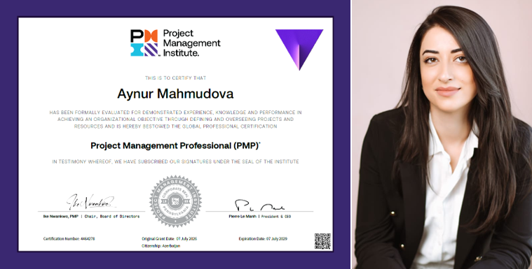 pmacademypm's tweet photo. 917th PMP certificate by @pmacademypm
Aynur Mahmudova cleared PMP exam
#pmacademy #PMP #pmpexambaku #PMPExamPrep #PMPExam #pmpbaku #projectmanagementbaku #projectmanagementazerbaijan #pmpmentor #project #ProjectManagement #ProjectManager https://t.co/Pfd2f4jisS