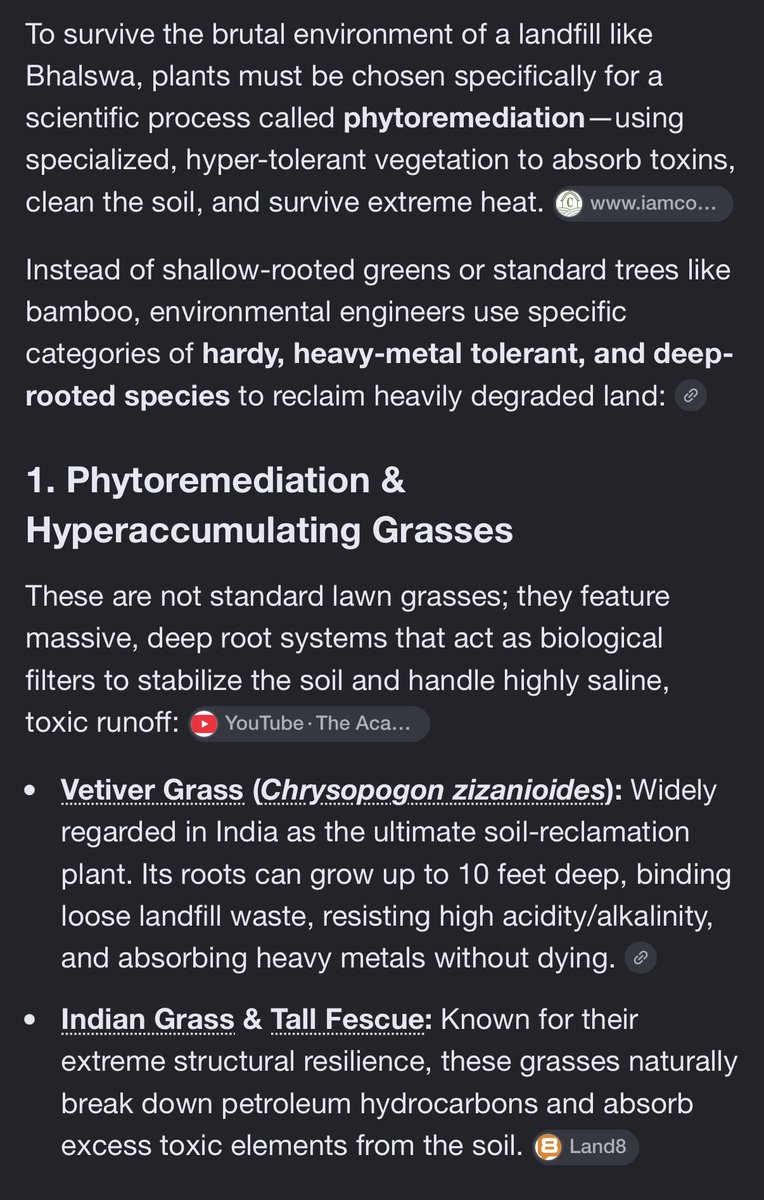 arksangel's tweet photo. 💯 correct information is easily accessible,so the question remains why are vested parties not using it ?? @gupta_rekha @MCD_Delhi #greenzone #Bhalswalandfill #WhyFail #Science #Engineeredcap #NativeSpecies #Resilience #Commonsense #MakeDelhigreenagain #PollutionKills #experts https://t.co/csNgLkw8I6