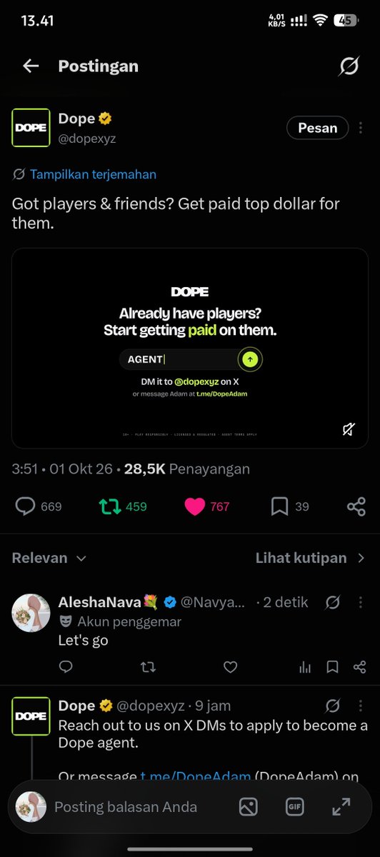 NavyaOctWin's tweet photo. @fwmaverickk @dopexyz @DopeCat69 DA2HuEAPRWbS2V3BqAT2uxhNfsbDZULmPu1NvH4tHxDi https://t.co/25DENLe5dr