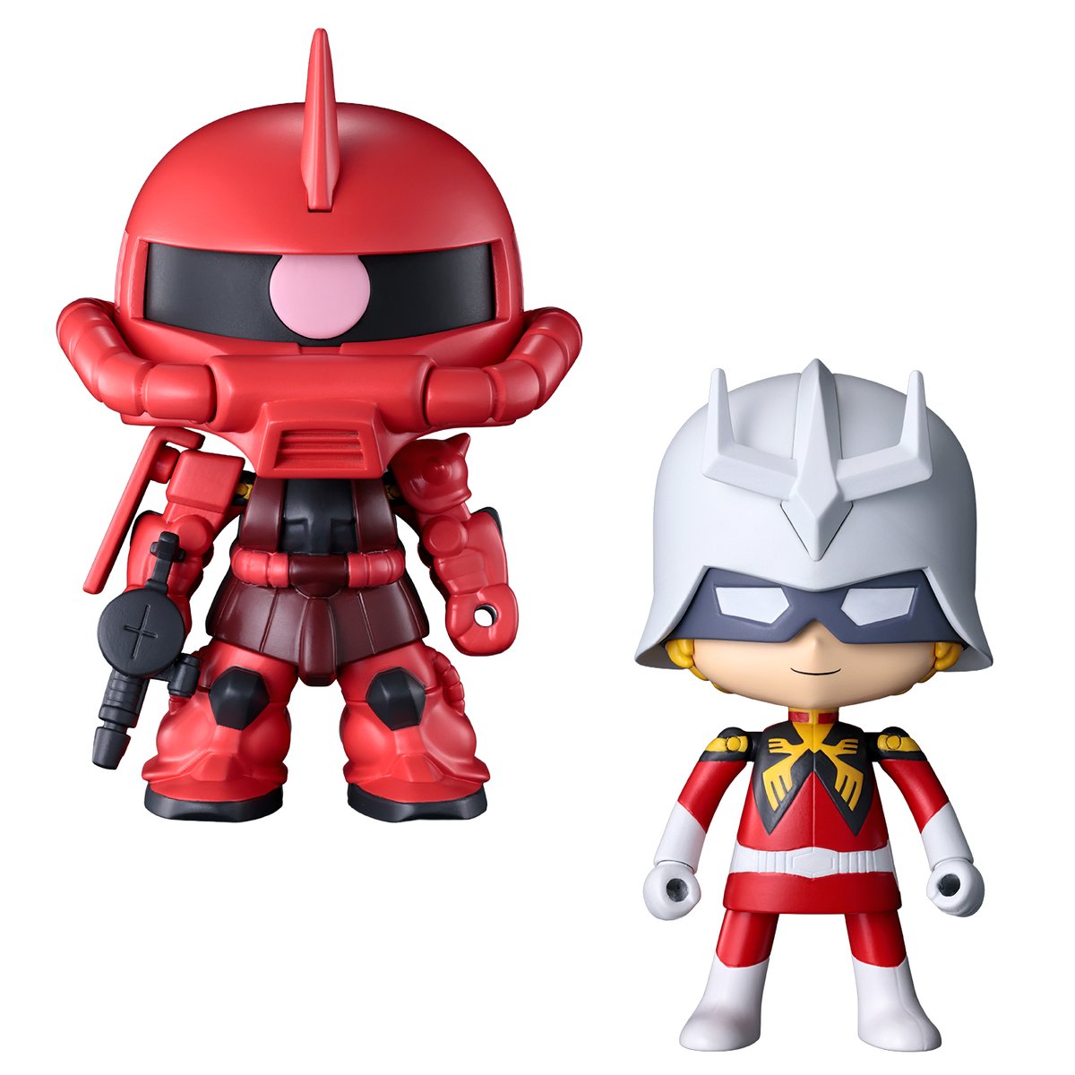 bandai_toys's tweet photo. ／
本日10/2(金)情報解禁📣
＼
『ガンダムクロス』シリーズ第二弾
「ガンダムクロス ガンダムデスサイズ&デュオ・マックスウェル」
「ガンダムクロス シャア専用ザク＆シャア・アズナブル」
の情報を公開‼️

「全日本模型ホビーショー2026」にて、商品サンプルを最速展示中✨

商品詳細はこちら▼
https://t.co/KoBV7geQjg

お見逃しなく👀

#ガンダム #GUNDAM #ガンダムクロス