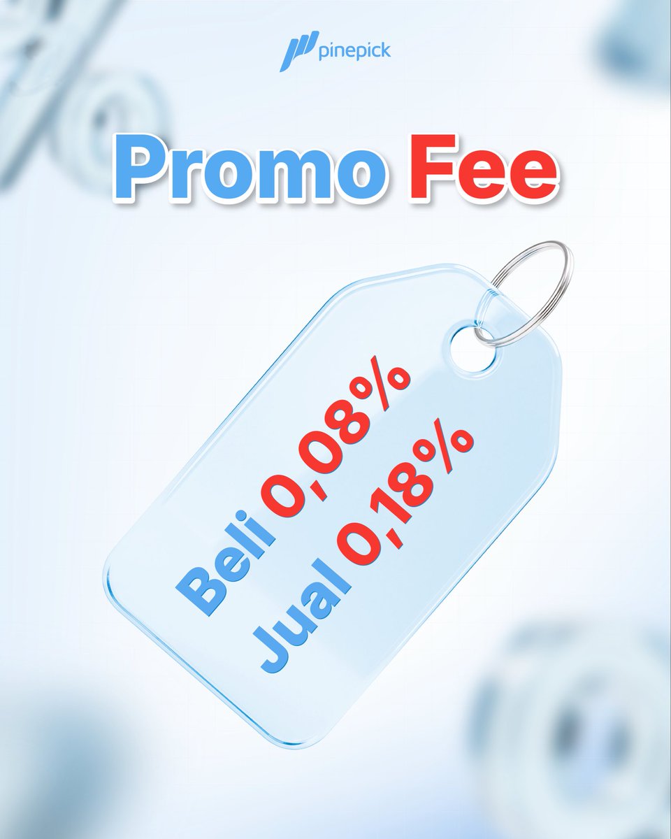 pinepickid's tweet photo. 🔥 TRADE MORE, FEE LESS! 🔥

Semakin besar nilai transaksi bulananmu, semakin rendah fee yang bisa kamu dapatkan! 🚀

📅 Periode: 1 Oktober – 31 Desember 2026
Syarat &amp; ketentuan berlaku.

Ready to trade?
Pick your trade. Pick #PinePick 💙

#promo #infopromo #promofee #saham https://t.co/3K5souem7q