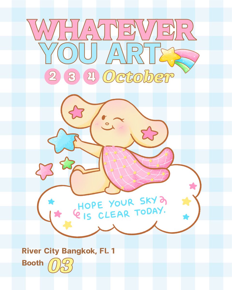 meyou_me2's tweet photo. พรุ่งนี้มียูไปริเวอร์ซิตี้⭐️
💌 มีสติกเกอร์ลายพิเศษให้ทุกคนด้วยน้า
แวะมาเจอกันนะคะ 🍀
2-4 OCTOBER
10AM-8PM
RIVER CITY BANGKOK
#againandagain #secondhandmarket
#influencersecondhand #market #eventbangkok https://t.co/ciQlv8ZHED