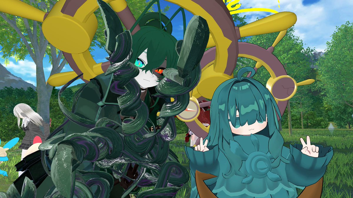 VRCzlemon's tweet photo. #VRCポケ改変集会
行ってきました～いろんな改変見れて一緒に撮らせていただいて楽しかった！ https://t.co/Z5JryzrGg3