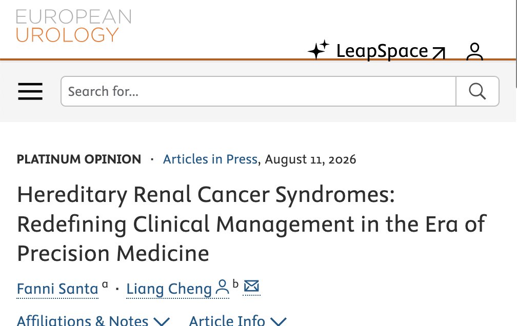 drenriquegrande's tweet photo. ⚡️ 3–5% of all renal cell carcinomas are hereditary — yet most patients are never tested.

While germline testing is standard in breast, ovarian and colorectal cancer, a significant gap remains in urological malignancies despite the actionability of hereditary RCC syndromes.

Time to close that gap.

https://t.co/ab11UNkGy9

@EuropeanUrology #KidneyCancer