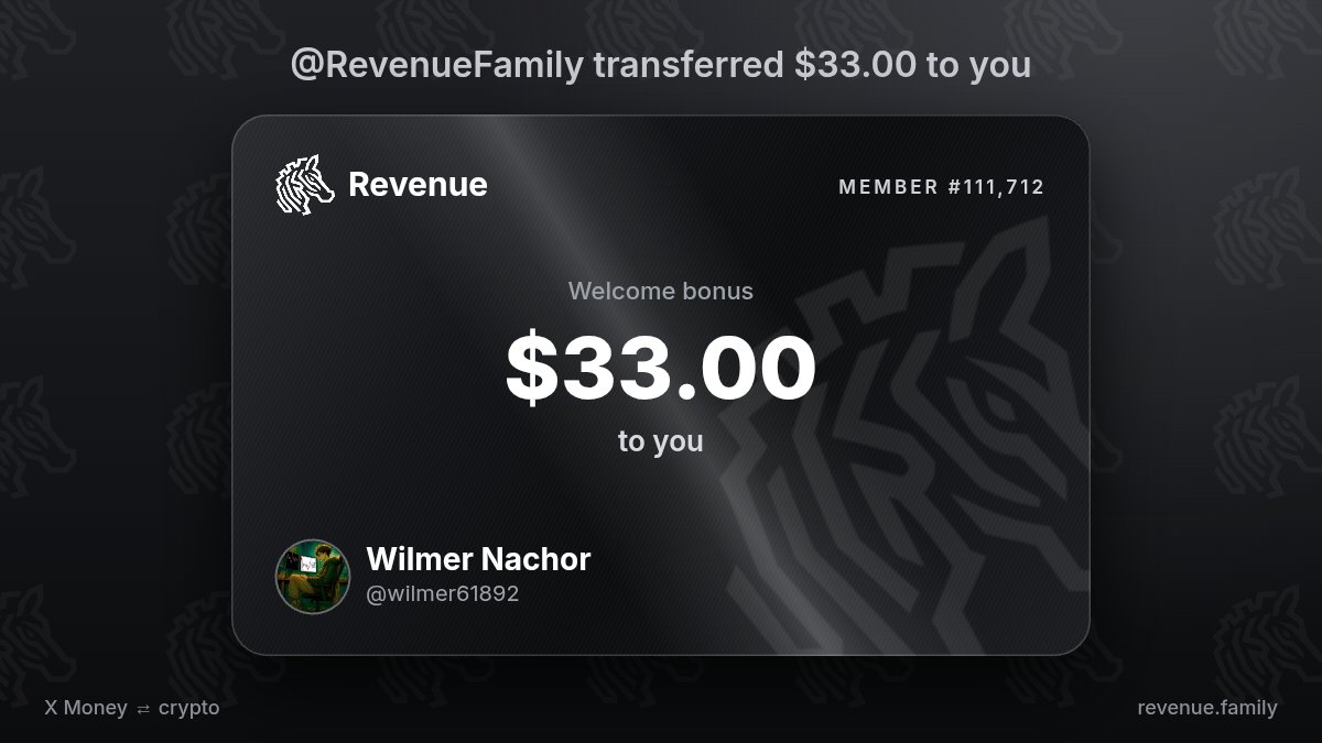 wilmer61892's tweet photo. @RevenueFamily https://t.co/kyDOiVM3PJ