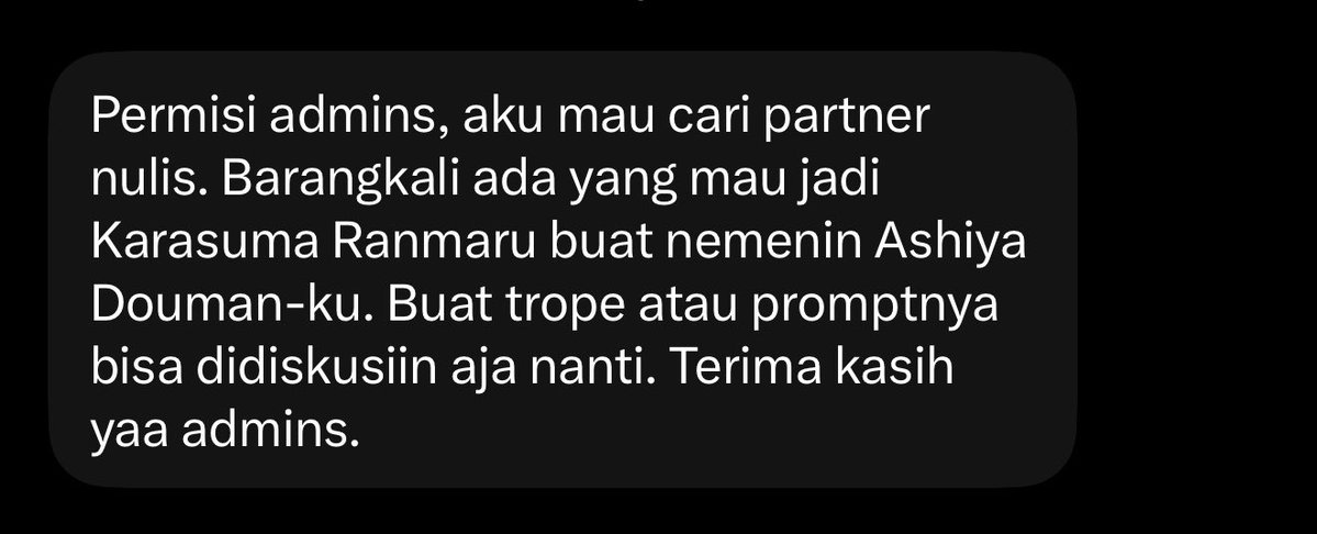 StSenandika's tweet photo. Kalau ada yang tertarik dengan pairing ini, silakan hubungi kami melalui DM / QRT ya! Nanti akan kami hubungkan dengan sendernya. https://t.co/pHqbogCVnI