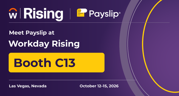PayslipGlobal's tweet photo. Going to Workday Rising US? Visit Payslip at booth C13 in Las Vegas, October 12–15.

See live demos of Payslip and Lecora, and talk with the team about global payroll and EU Pay Transparency.

#WorkdayRising #Payslip #Lecora https://t.co/jUHU2B0QSA