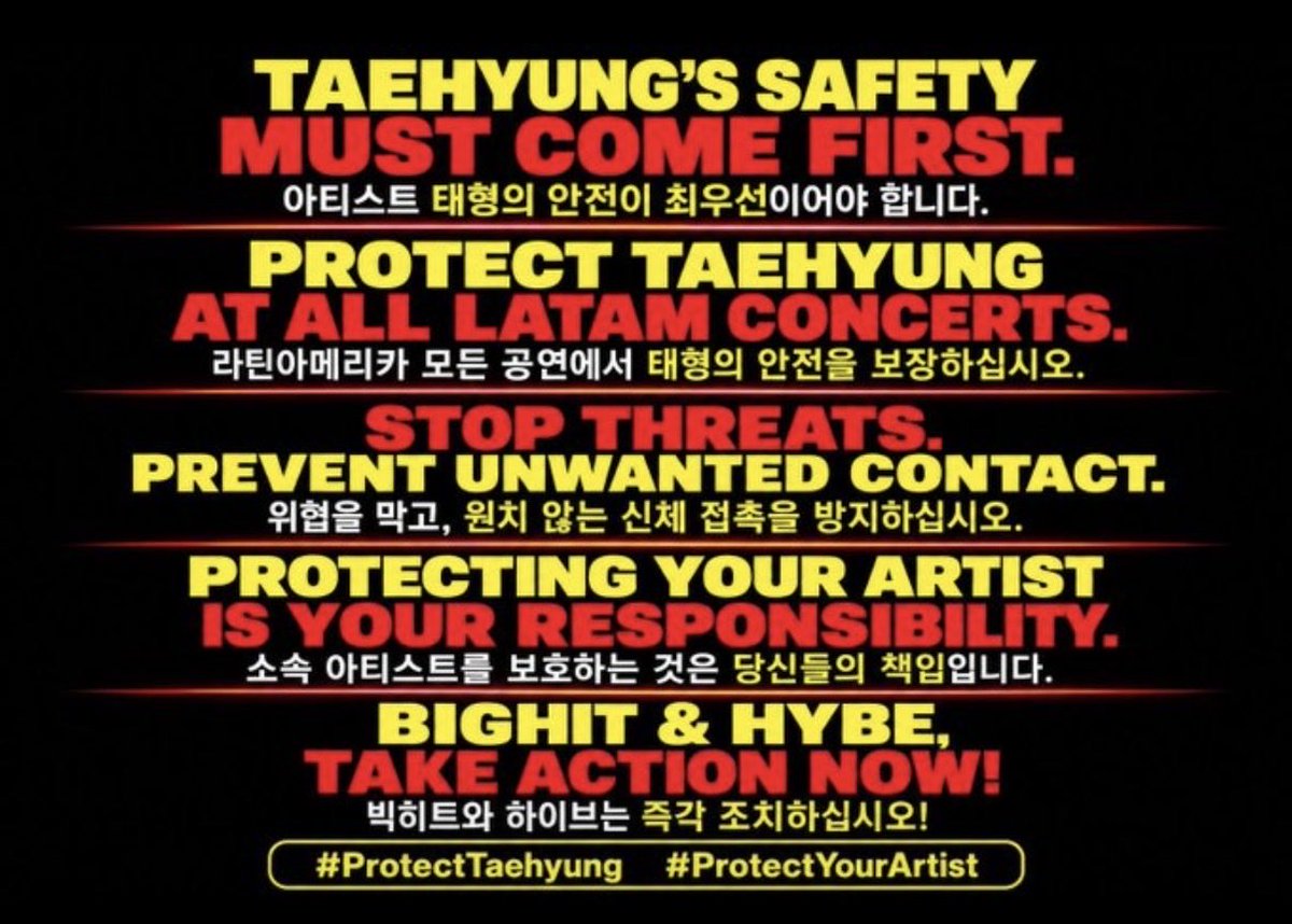 DeeRids2420's tweet photo. With this kind of Airport security management How do we believe BigHit can protect Taehyung’s?

@HYBEOFFICIALtwt @bts_bighit 

PROTECT TAEHYUNG￼

PROTECT YOUR ARTIST
BIGHIT AND HYBE TAKE ACTION
#ProtectTaehyung #ProtectYourArtist￼ https://t.co/aXPs1qIJ5x