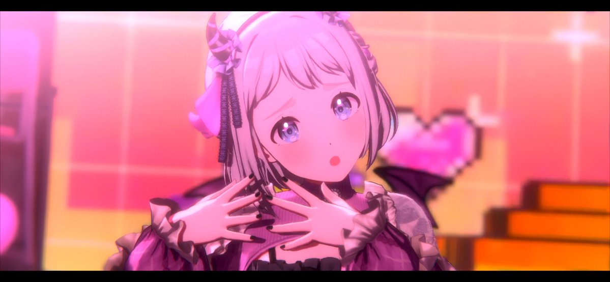moc0wat4's tweet photo. ハピミル×小悪魔とても可愛い🍫😈♡ https://t.co/d8n8333GIP