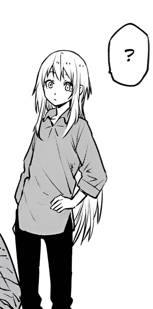 RisingNewbie's tweet photo. "...Yes? Can I help you, miss?" https://t.co/yuaqgcEE4M