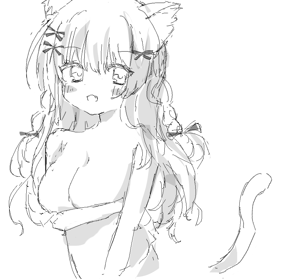 rori_er0's tweet photo. 猫忍のチカがちすこ https://t.co/i4Ia7JrmcI