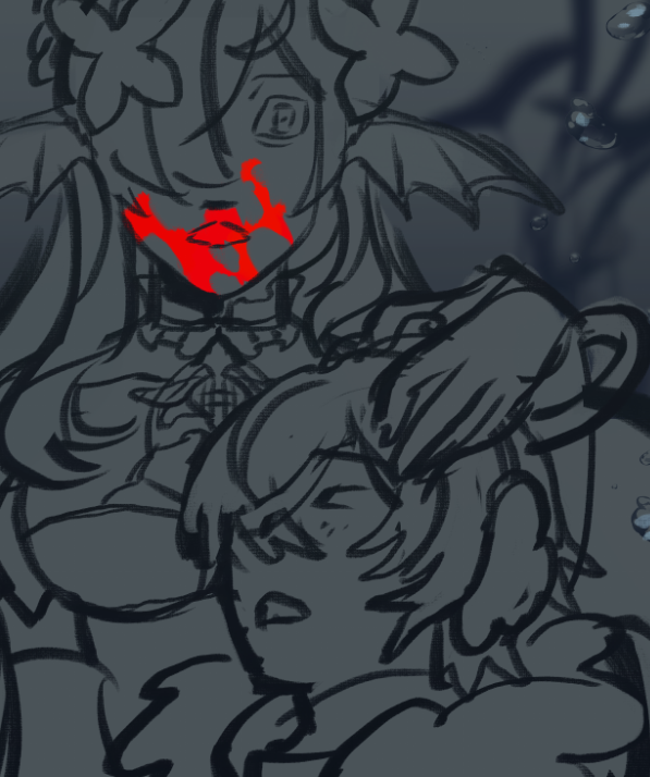shkatulochkaa's tweet photo. Gotta lock in now.

Small spoiler for Vodyanitsa and Alyosha fanart https://t.co/l8V4QeCD5L