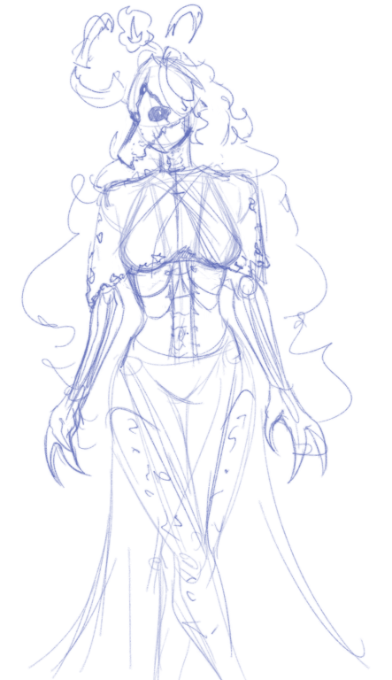 Kegtung's tweet photo. My oc inspired by fuelweaver from dst blehh #WIPㅤ https://t.co/MWWaXdXxBz