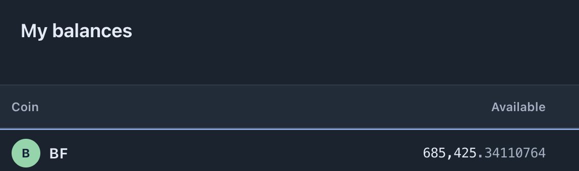 infrasX's tweet photo. @bitforexcom All my position are in the platform token "BF". I spent more than $5k on it some yrs ago. How can I get my money back? https://t.co/BvrKyZersW