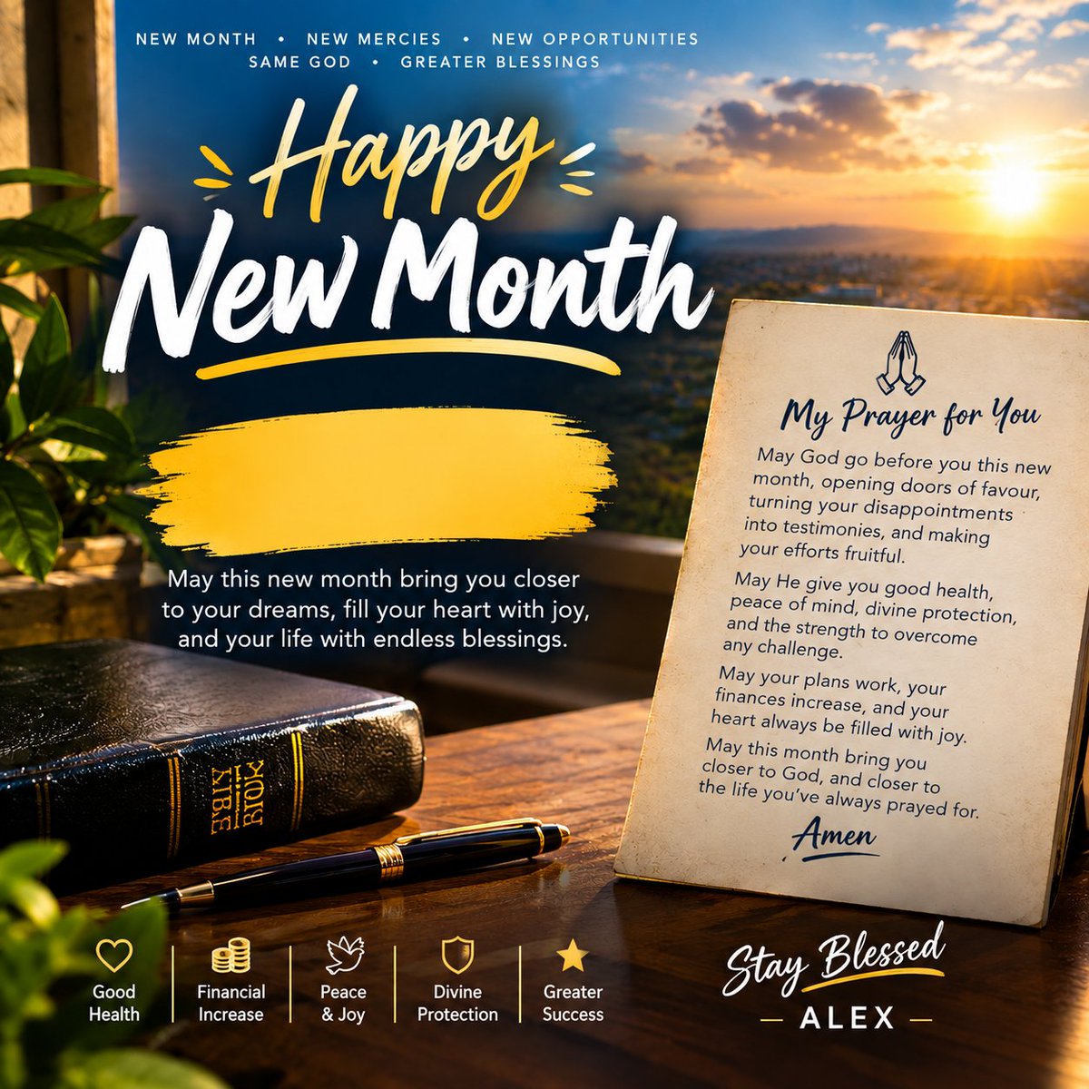 alexander04037's tweet photo. Happy new month to everyone 

Type Amen 🙏 https://t.co/qfFMU3apYU