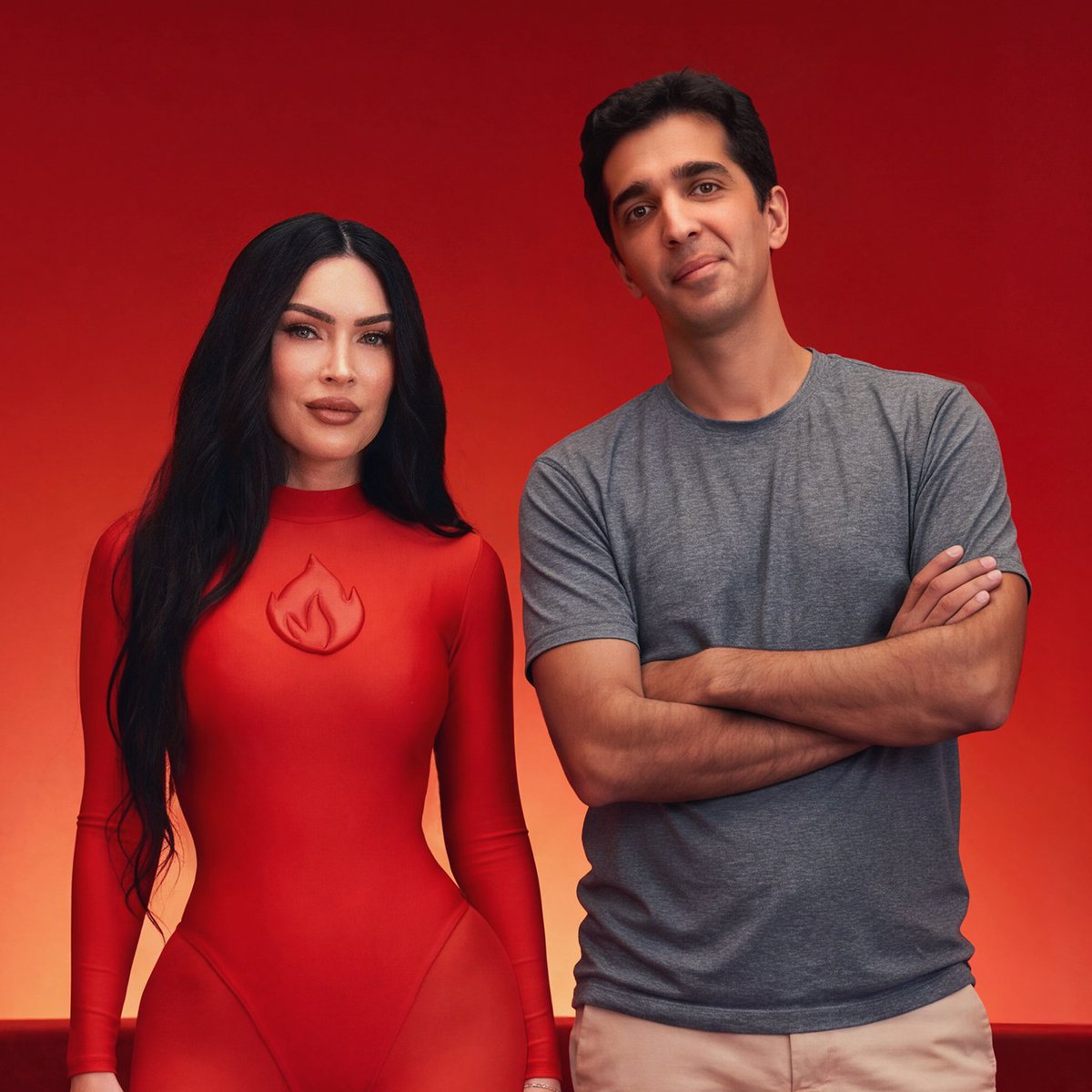 saman's tweet photo. Thrilled to announce our first-ever celebrity campaign for Ro Sparks, starring the one and only @meganfox  ! 🦊👠
@ro started helping patients with ED nine years ago. My co-founder @ZReitano has talked openly about his experience with it in the past. Today, it is still one of the most stigmatized conditions in healthcare.

ED happens to men, but they are not experiencing it alone. When couples don't talk about it, both people fill in the blanks: he isn't attracted to me, or there's something wrong with me. We want to replace those assumptions with conversation, and make ED something couples can address together. It’s a medical condition, it's common, and it's treatable. Ro Sparks and Ro have helped millions of couples have better sex and more intimacy.

ED commercials usually get tuned out… nobody tunes out Megan Fox.

Today, Megan Fox is Ro Sparks.