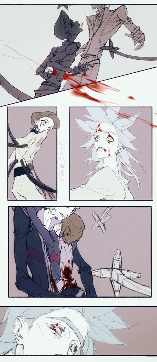 jiujiabing's tweet photo. If Prime had taken Morty back then
三创，设定来源3y老师
#C137cest #Rickorty #evilmorty #primerick #RnMfanart  #RickAndMorty https://t.co/SoTjQ9JKT5