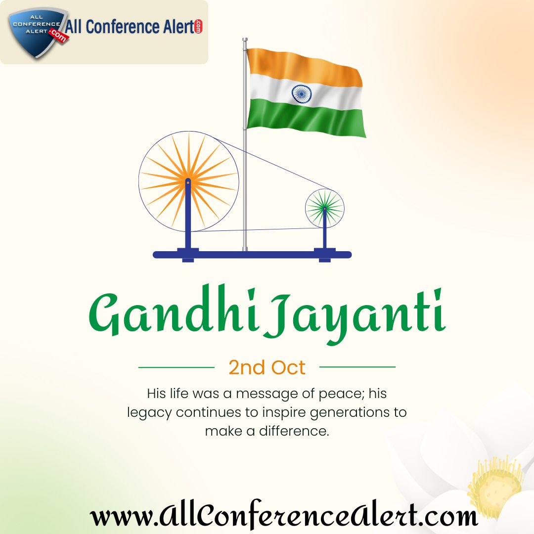 allconfalertt's tweet photo. Remembering Mahatma Gandhi on Gandhi Jayanti.

Let’s follow his timeless message of truth, peace, and non-violence. 🕊️

Happy Gandhi Jayanti! 🌿

#GandhiJayanti #MahatmaGandhi #Peace #NonViolence #India https://t.co/WVVz9tboNI