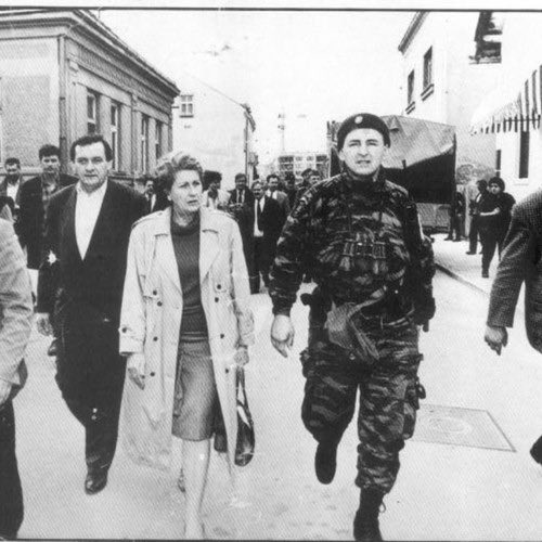 OtacPeranovic13's tweet photo. Proslava posle masakriranih bošnjačkih civila u Bijeljini. 
Mater bolesnu. https://t.co/bbMuFXfw2i