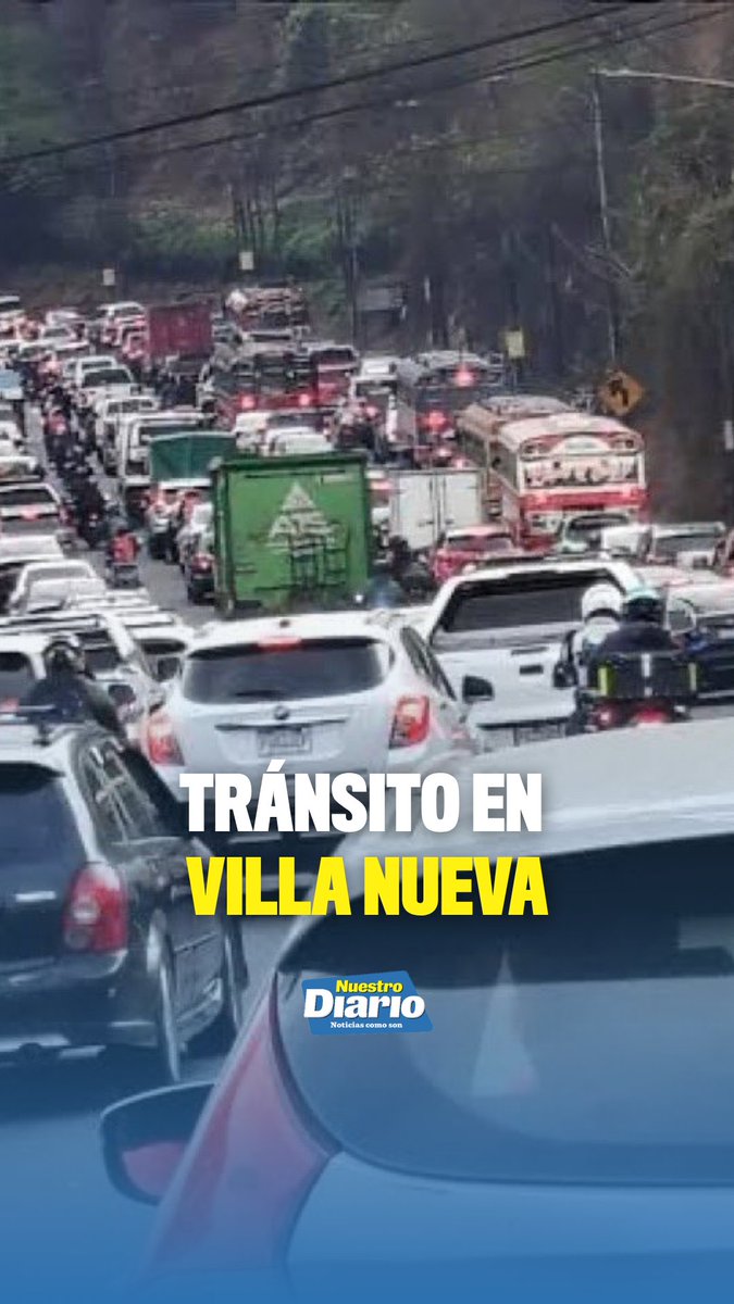 ⚠️ TRÁNSITO EN VILLA NUEVA 🚗🚚🚙 Dalia Santos, vocera de la PMT de Villa Nueva, comparte el reporte de tráfico en el municipio. Mira las novedades aquí: #Nu…