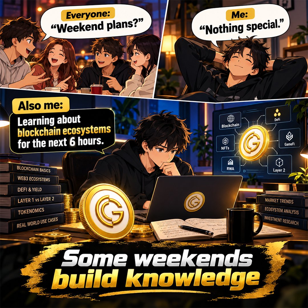 crypgpt_token's tweet photo. π Everyone: βWeekend plans?β
Me: βNothing special.β
Also me: 6 hours deep into blockchain research. π€π»
Because some weekends are for relaxingβ¦ and some are for building knowledge. π
#CrypGPT #Crypto #Blockchain #Web3 #CryptoEducation #LearnCrypto #BlockchainEducation https://t.co/Ik85L1GP8s