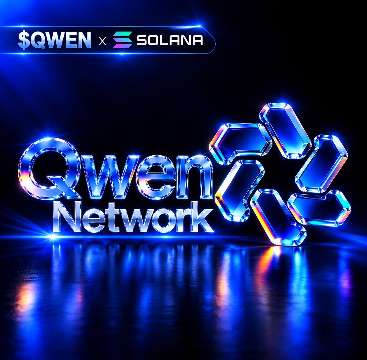 QwenNetwork's tweet photo. Meet Qwen Network — $QWEN 🧠⚡

Where AI meets Web3.

Qwen Network is building a new AI-powered ecosystem on Solana, combining artificial intelligence, decentralized technology, and the open internet.

🤖 AI
⛓️ Web3
⚡ $QWEN x Solana
🌐 Community-driven

This is just the beginning.

Welcome to Qwen Network.
$QWEN 🚀