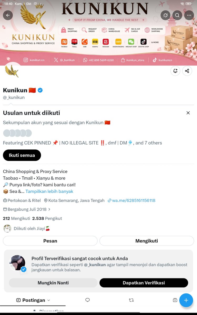 TarisaTary's tweet photo. @_kunikun Mau ikutan juga GA ini, semoga rezeki ya Allah🤲 aamiin 🙏 https://t.co/5dG6dKUng5