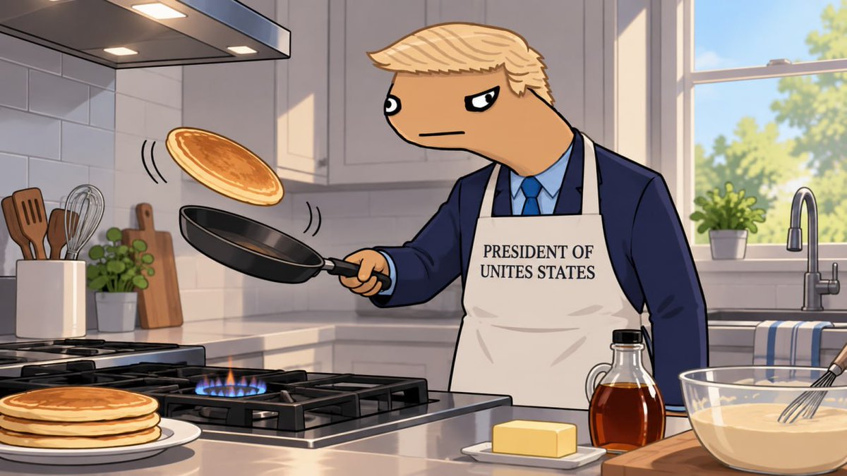 potusmemelol's tweet photo. waffles anyone? https://t.co/4hVLCDk4Iw