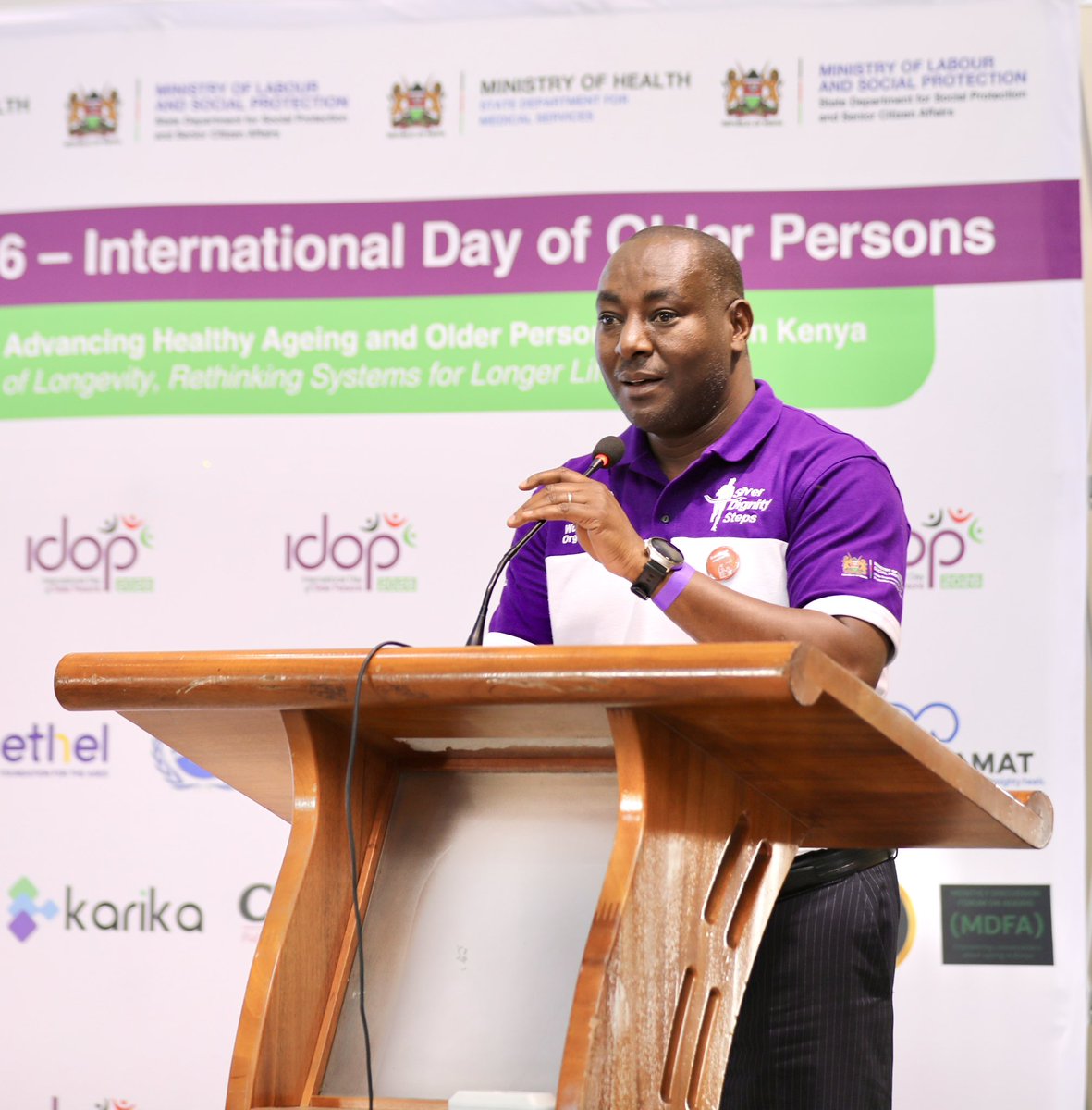 SP_Kenya's tweet photo. 1/5 As we celebrate the International Day of Older Persons, we honour senior citizens for their invaluable contribution to our families, communities and nation. This year’s theme, “Advancing Healthy Ageing and Older Persons’ Rights in Kenya, the Age of Longevity: https://t.co/pltRcq7bGy