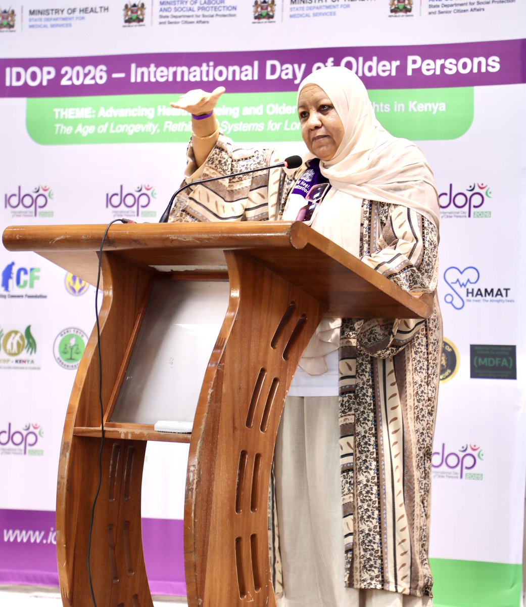SP_Kenya's tweet photo. 3/5 brings together key stakeholders to reaffirm their commitment to the wellbeing and rights of older persons.

It is not just about ageing; it is about healthy ageing—ensuring that senior citizens have access to quality healthcare, a balanced and nutritious diet, social support https://t.co/hlwYUJc5oo