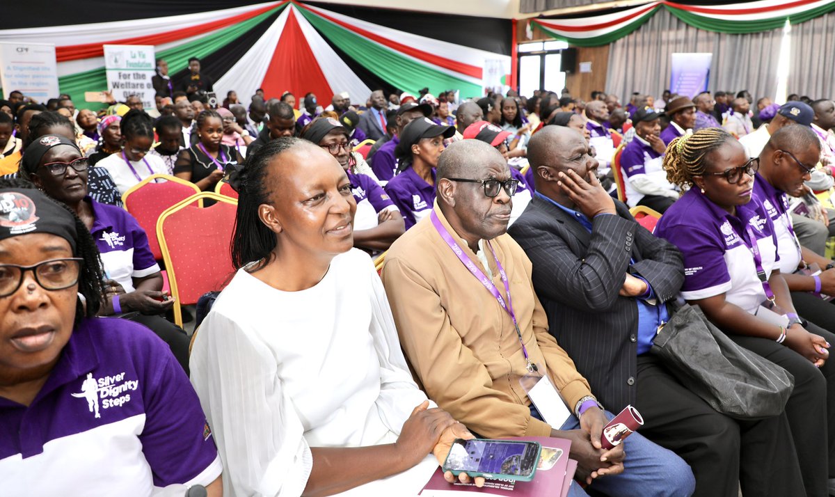 SP_Kenya's tweet photo. 3/5 brings together key stakeholders to reaffirm their commitment to the wellbeing and rights of older persons.

It is not just about ageing; it is about healthy ageing—ensuring that senior citizens have access to quality healthcare, a balanced and nutritious diet, social support https://t.co/hlwYUJc5oo