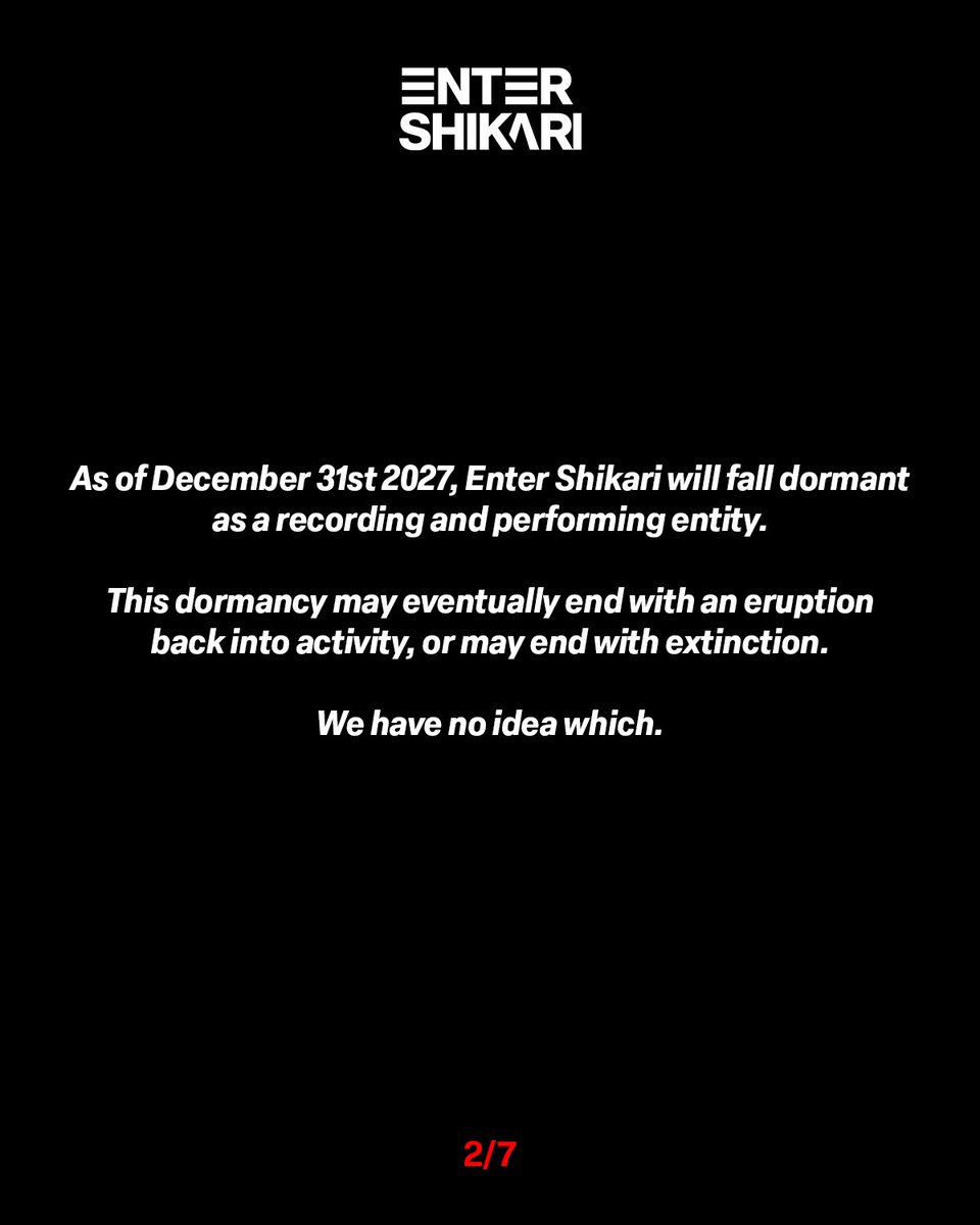 ENTERSHIKARI's tweet photo. https://t.co/eZZK2rMiio