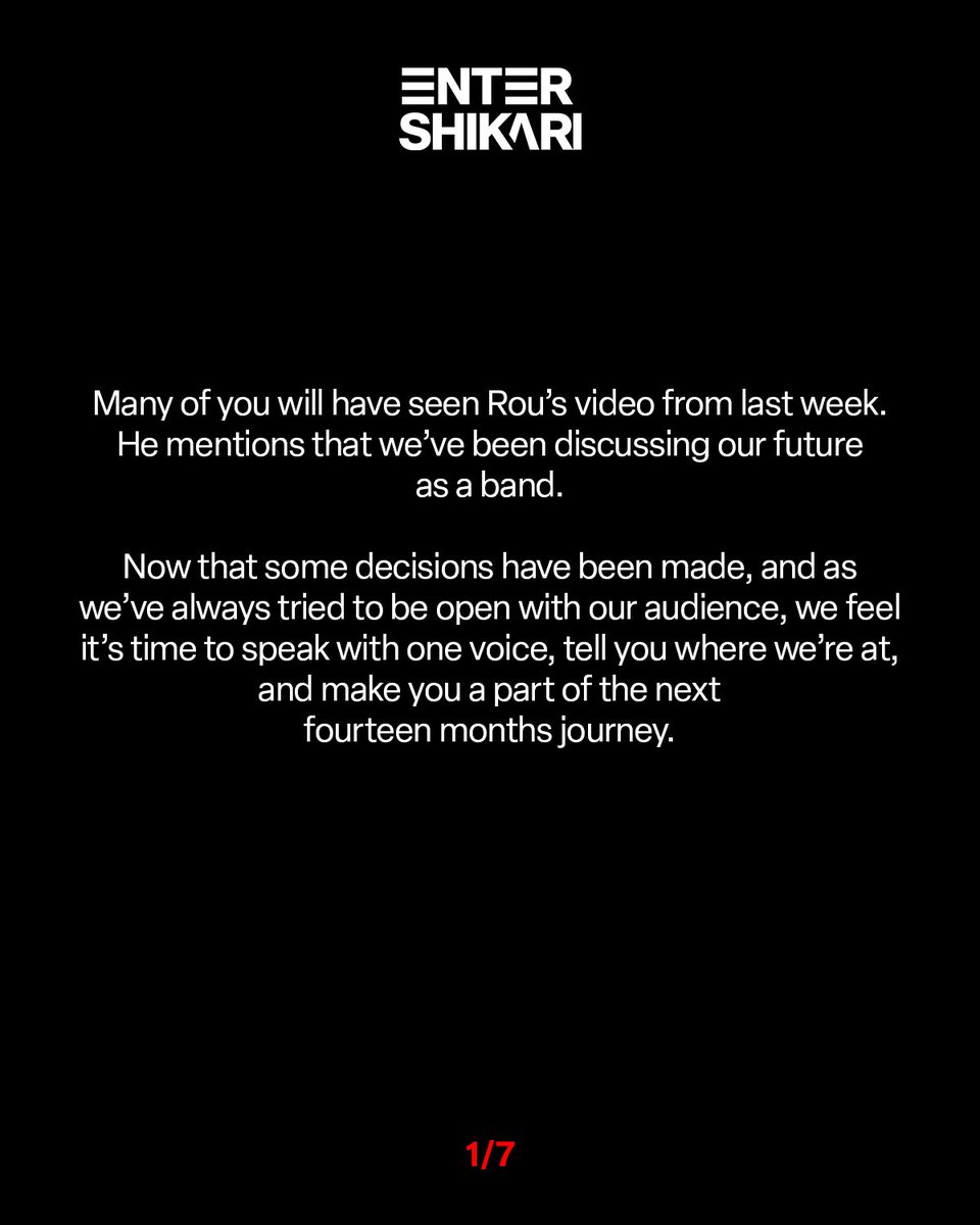 ENTERSHIKARI's tweet photo. https://t.co/eZZK2rMiio