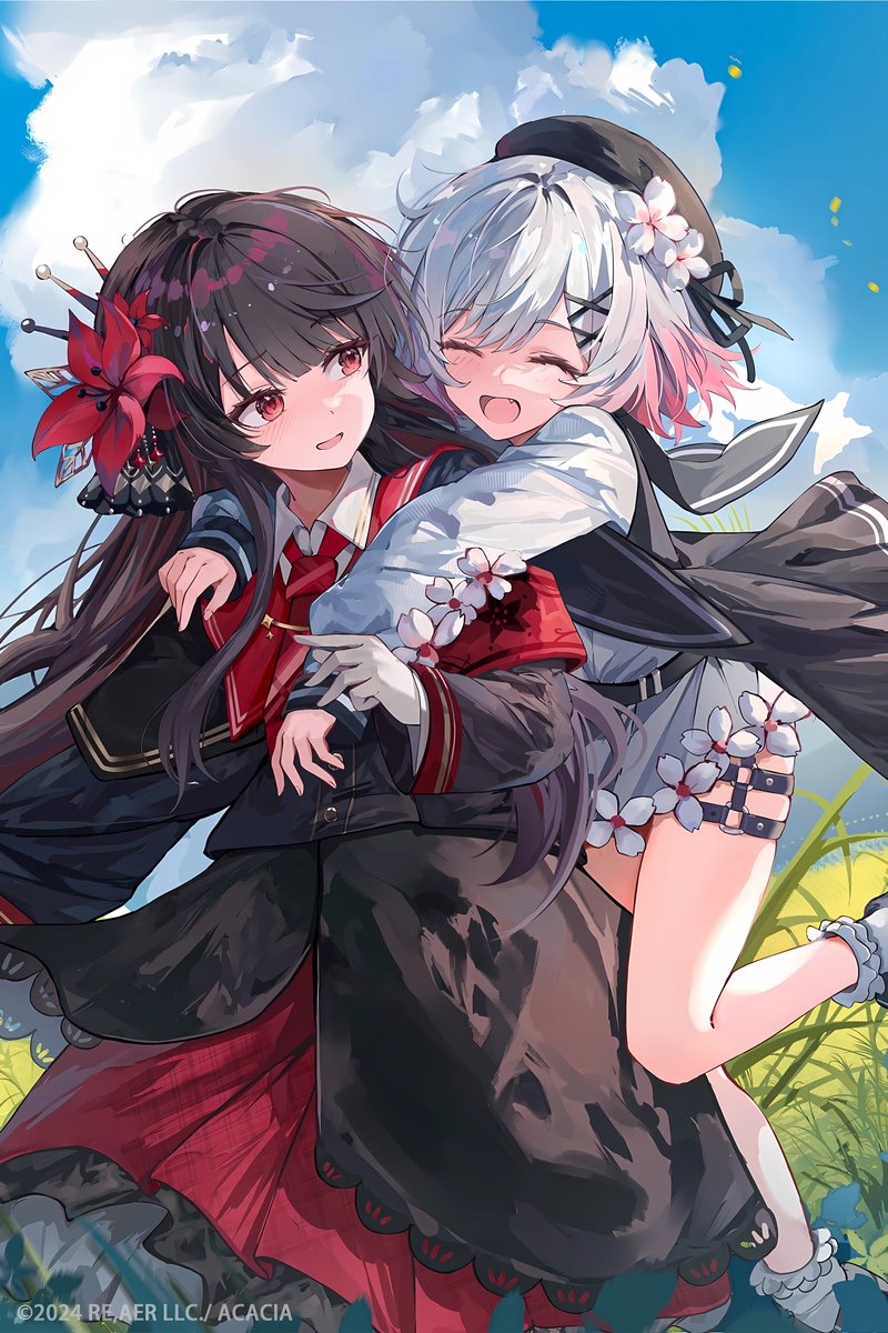 TidcmTea's tweet photo. ＃まのさばネタバレ
こんな公式絵もありますよ〜！
bilibiliで販売されてる公式コレクションのイラストです🌸✒ https://t.co/yJSyFAKuC3