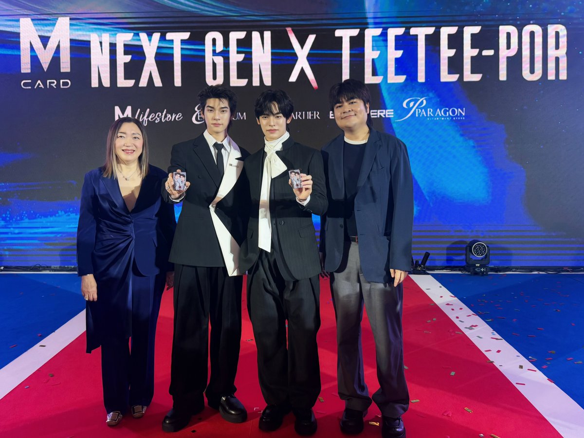 DomundiTV's tweet photo. จบลงไปสำหรับงาน Welcome Teetee-Por as M Card Next Gen Brand Ambassadors for The Mall Group ✨

ขอขอบคุณ @TheMallThailand ที่ให้เกียรติ “ตี๋ตี๋” @twnpich และ “ป๋อ” @porsuppakarn ได้มาร่วมกิจกรรมงานในวันนี้นะคะ 🥰

และขอขอบคุณแฟน ๆ ทุกคนที่มาเจอกัน รวมถึงแฟน ๆ ที่ส่งกำลังใจมาให้ทั้งสองคนด้วยนะคะ 🫶🏻

MCARD NEXT GEN WITH TTP
#MCardxTeeteePor
