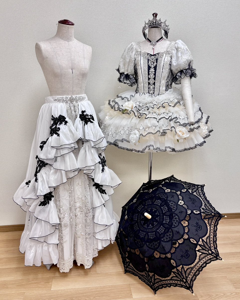 46costume's tweet photo. 小川奈々子様(@nachico_ct1001 )2026年生誕祭衣装を製作させていただきました🤍 https://t.co/LfpDCEAPlv