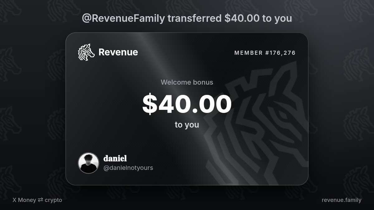 danielnotyours's tweet photo. Just a note, I received $40.00 from @RevenueFamily https://t.co/Tp5EMYVyWU