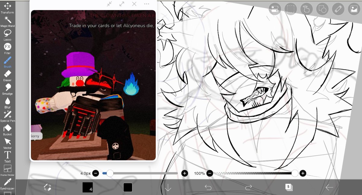 Ayzi22x's tweet photo. (WIP Halloween Month) I drew PG As werewolf, plus I did improved my drawings but my artstyle looks familiar tho. And yes this is glorypizza  👀 https://t.co/3dkTguhCLj