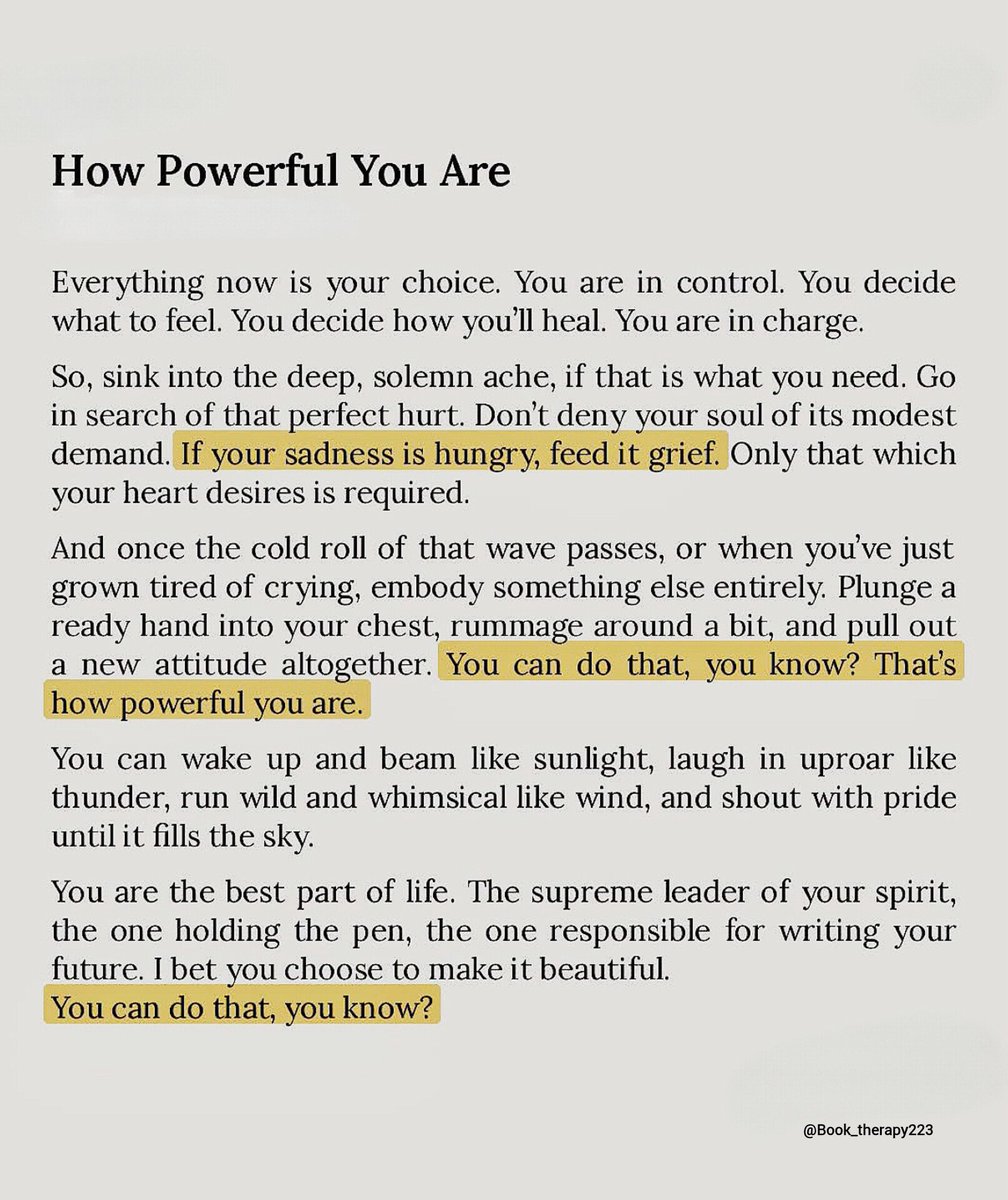Book_therapy223's tweet photo. How Powerful You Are https://t.co/9RAqfvnaqD