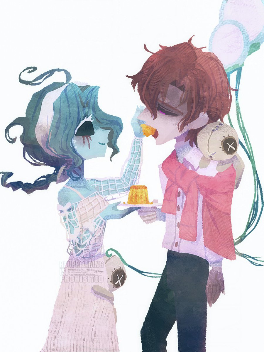 SWoyu's tweet photo. フィングレ #フィングレ #fingrace

あーん🧁

（ファンアートです🙏✨） https://t.co/nUSZq7bt2i