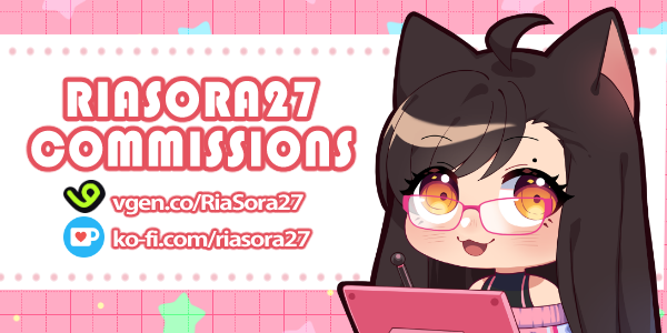 riasora27_alt's tweet photo. ✦COMMS OPEN!✦
Funds are low again my sweets so I will be opening on both VGen and Kofi (5 slots) for the following services!!
New offers are also in the works so stay tune!! 💖✨

Shares are appreciated!! 
VGen: https://t.co/J3KJwFlRGf
Kofi: https://t.co/OgBrf75jNk
#VgenComm https://t.co/mE3WP7lIsz
