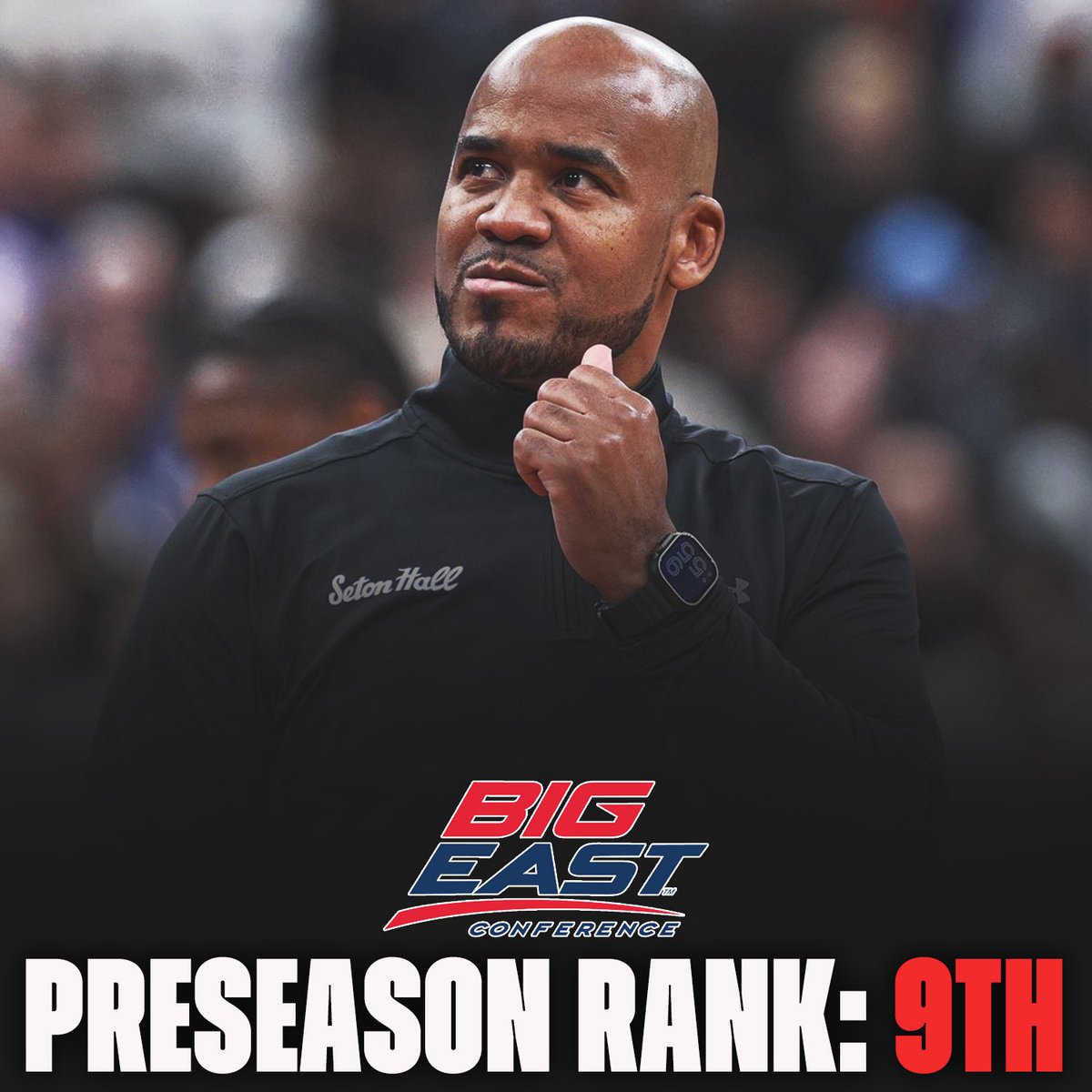 HallHoopsNJ's tweet photo. Seton Hall is slotted at 9th in the Big East Preseason Poll

I’m expecting the league to be much better this season, teams were active in the offseason

Trusting Coach Sha’s squad to exceed expectations again, especially after last season going from last to 4th. Let’s go to work! https://t.co/x8cofJGLs6