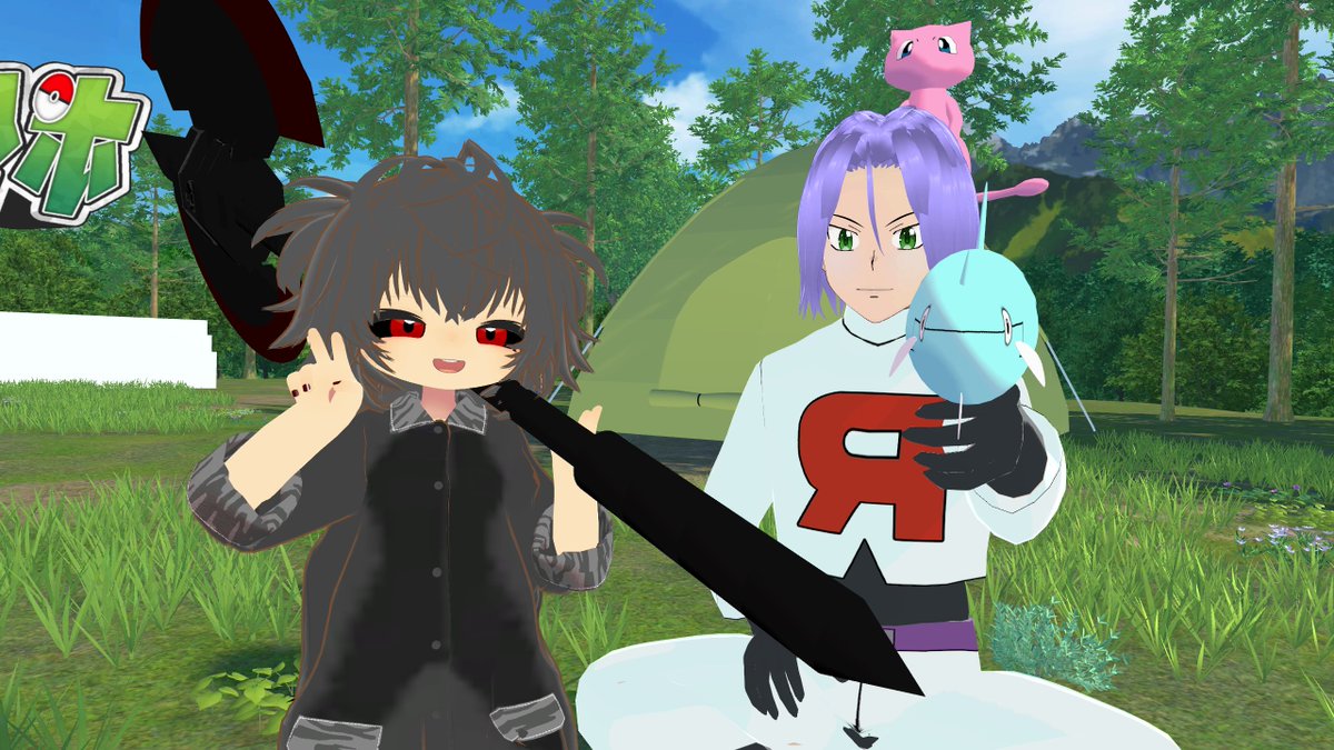 CrazyAxis's tweet photo. 昨日はポケ改変集会に参加！
みんな凄い改変してきてたなぁー
そろそろまた新しいポケ改変考えてみるのもいいなー
#VRCポケ改変集会 https://t.co/QCKyueqGOS