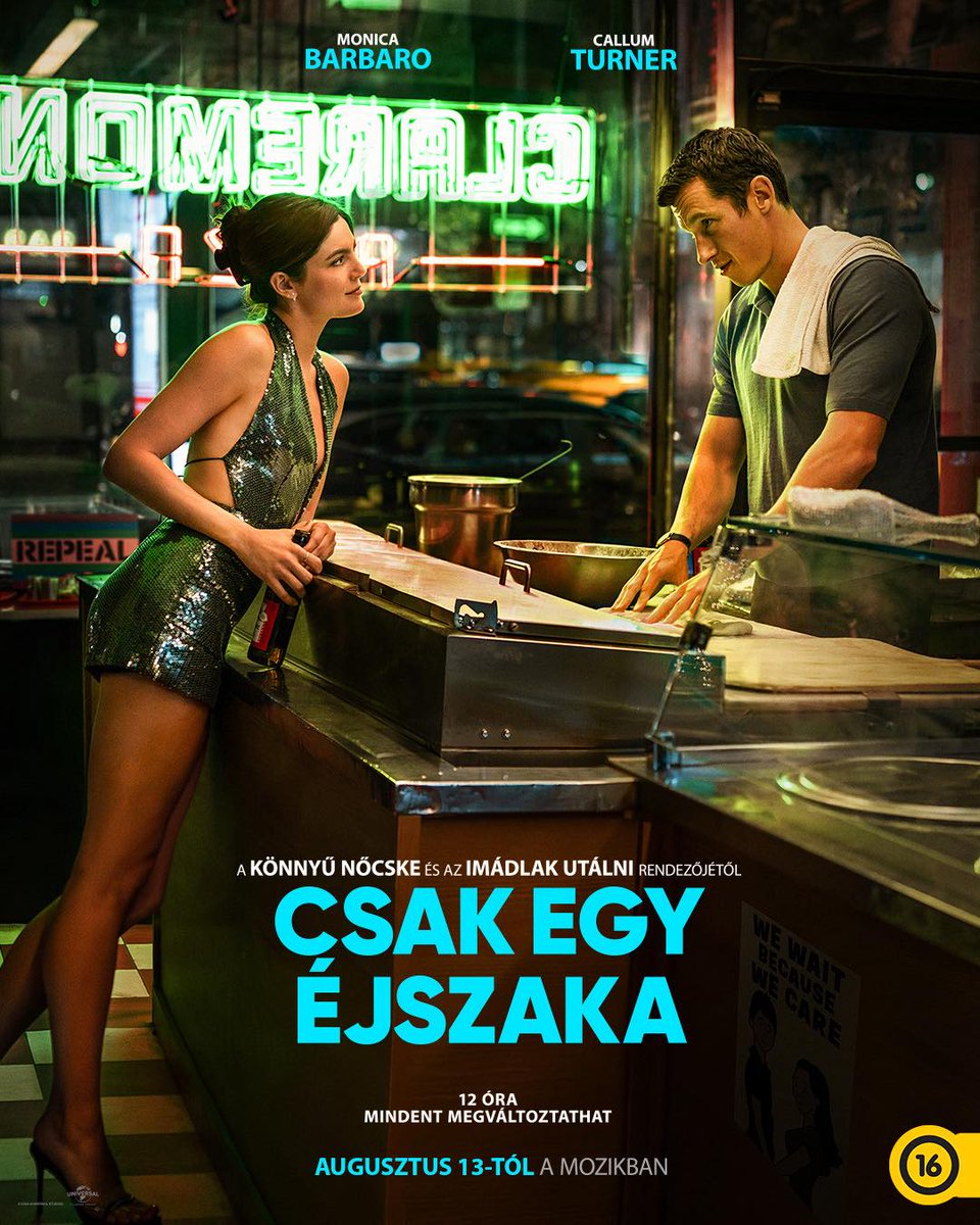 RomyPier's tweet photo. Photo by GOBUDA Mozi on August 25, 2026. May be an image of people and a poster reading: “Monica Barbaro, Callum Turner. The Easy Girl. I Love to Hate You. From the director of Just One Night. 12 hours can change everything. In theaters from August https://t.co/QYpmcKKKxg